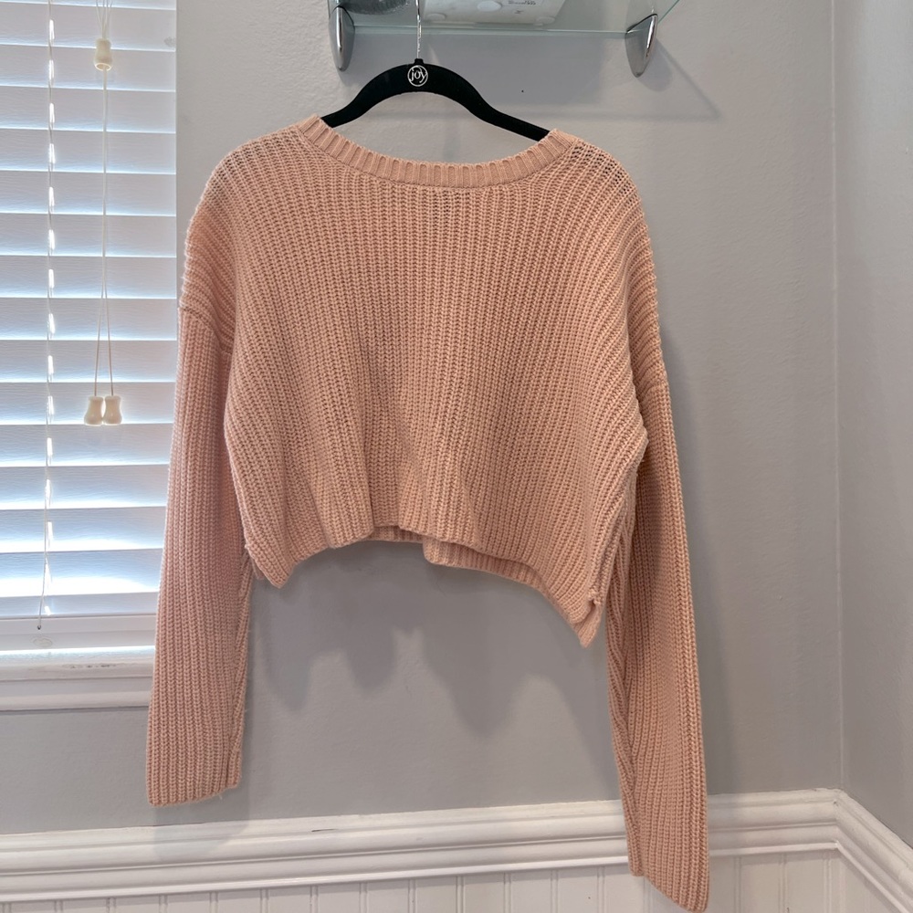 Pink Forever 21 Knit Sweater